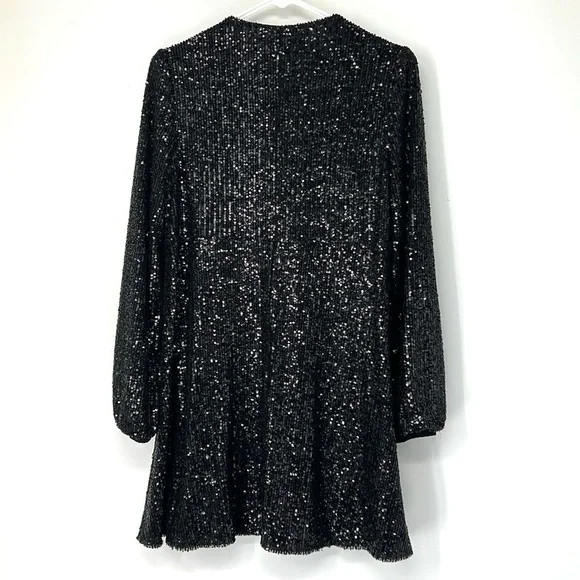 Stellaluna NWOT lined sequin mini dress UK size 36 - Picture 10 of 11